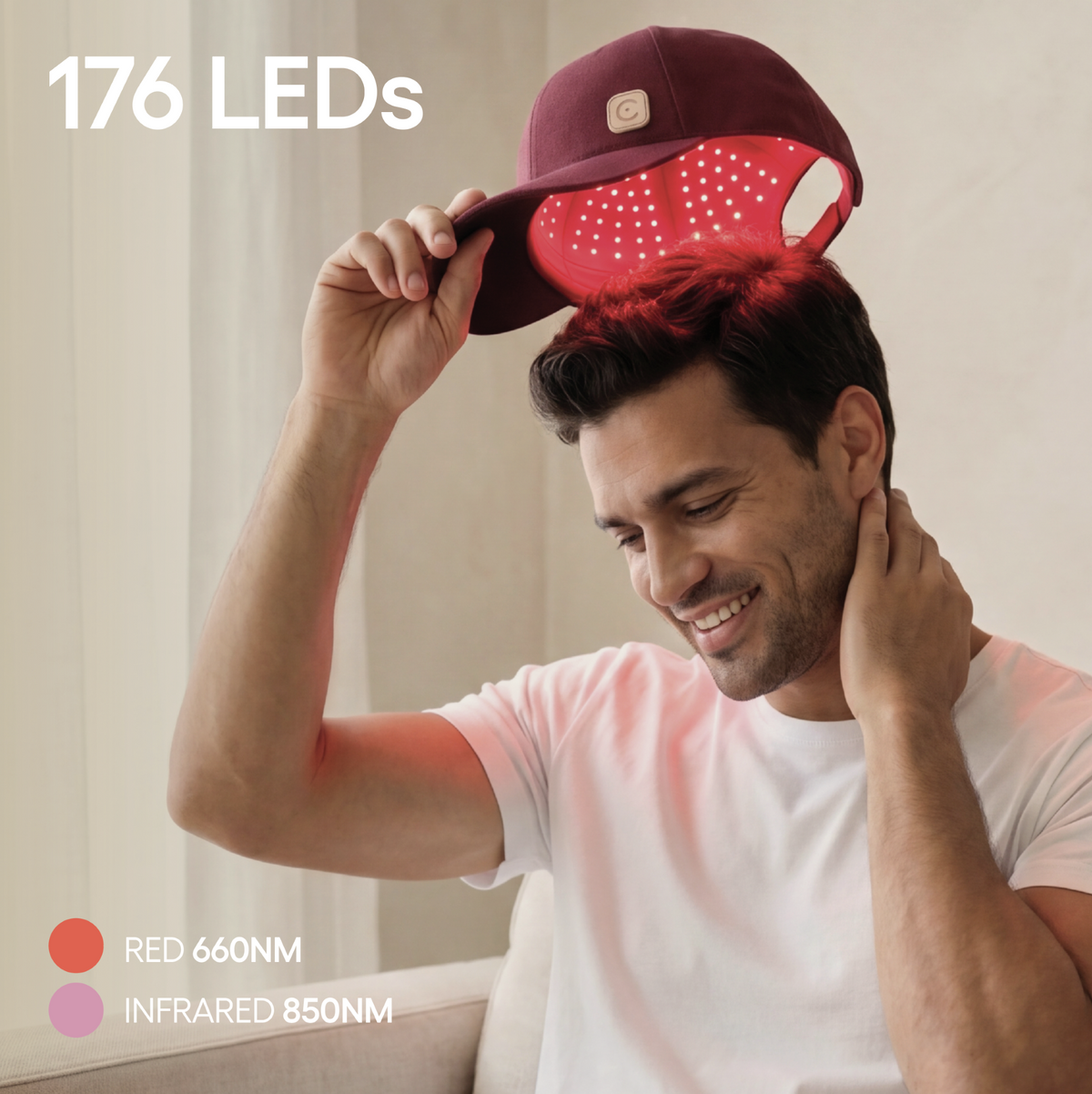 Clara Red Light Therapy Hat