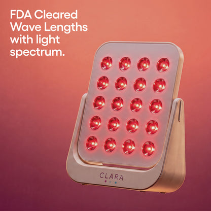 Clara 2-in-1 Red Light Vanity Mirror
