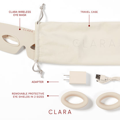 Clara Red Light Therapy Eye Mask