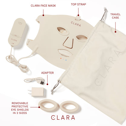 Clara Red Light Therapy Face Mask