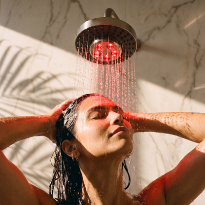 Clara Red Light Filtered Showerhead