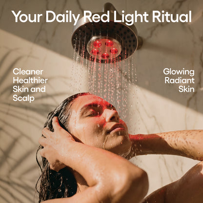 Clara Red Light Filtered Showerhead